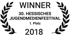 1. PLatz beim 30. Hessischen Jugendfilmfestival 2018